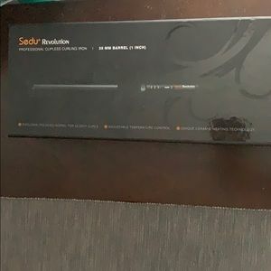 Sedu curling iron 25mm 1 inch barrel